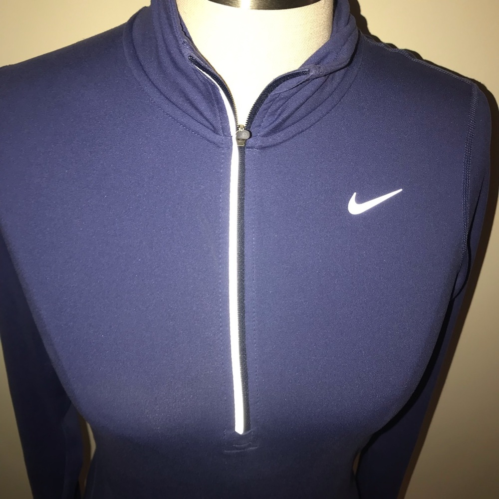 🌹Nike Running 3/4 Zip Pull Over🌹 - Picture 4 of 6